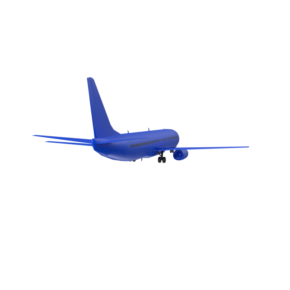 avión aislado en transparente png