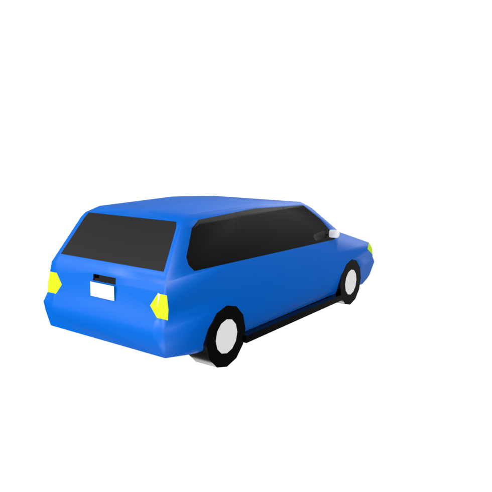 Car isolated on transparent png