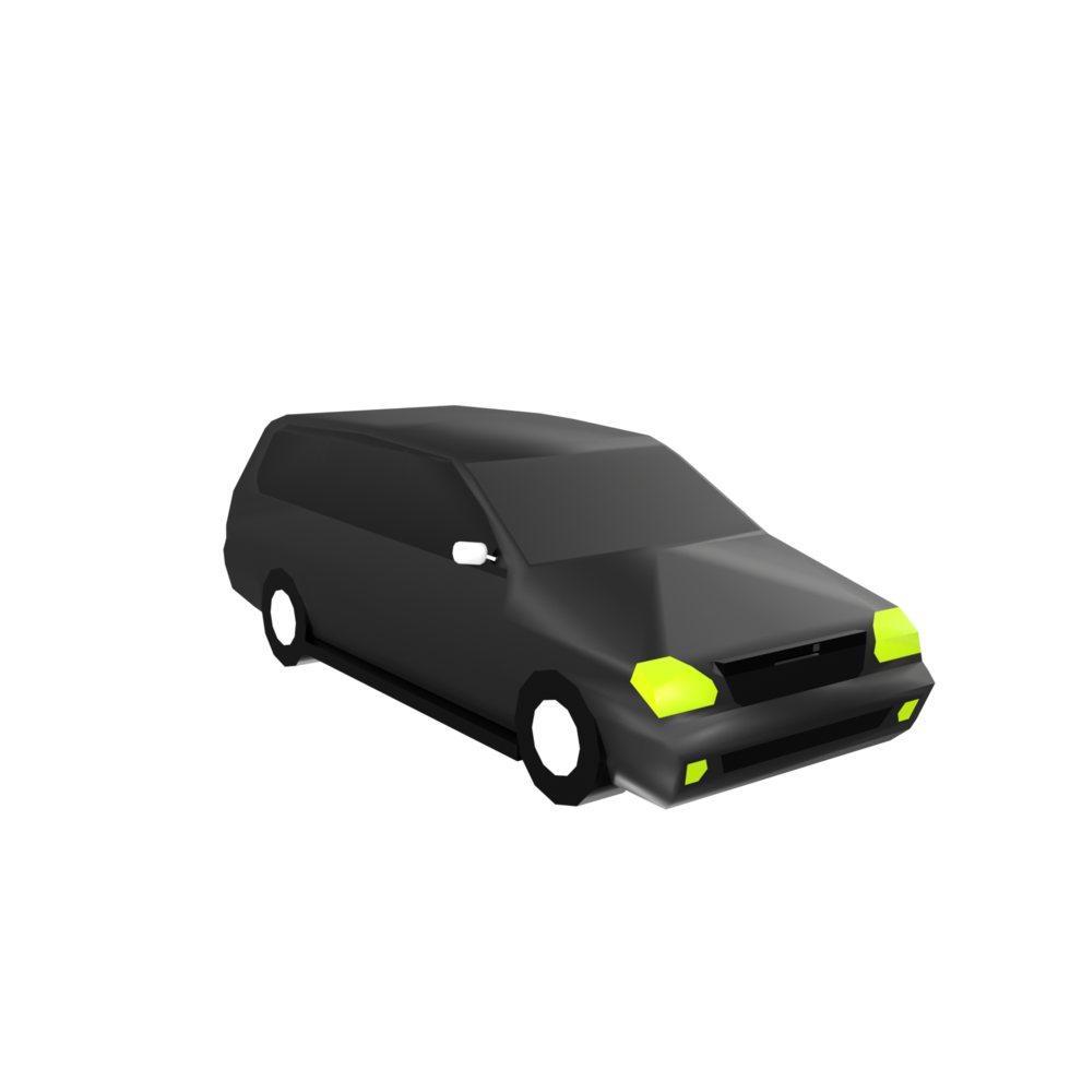 Car isolated on transparent png