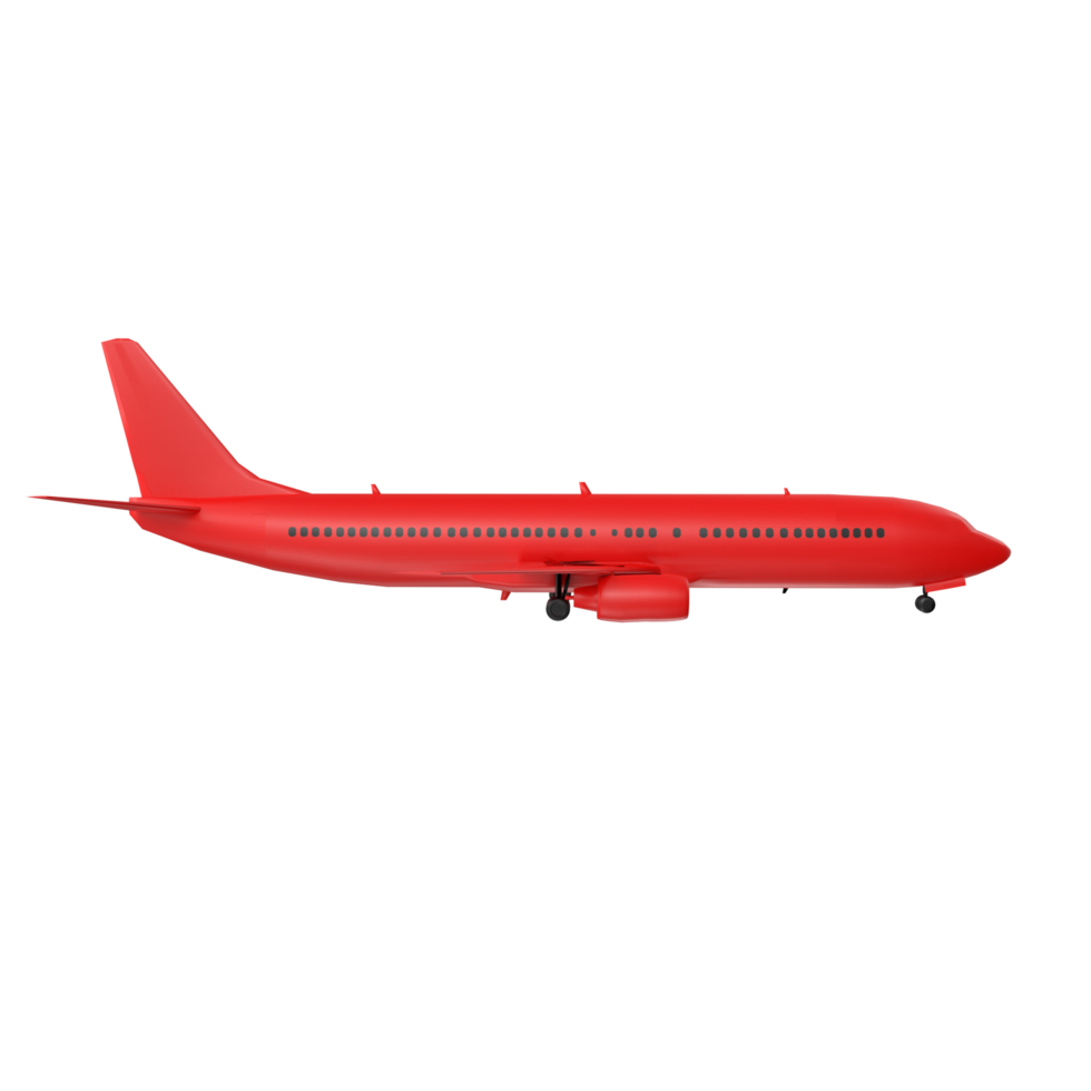 avión aislado en transparente png