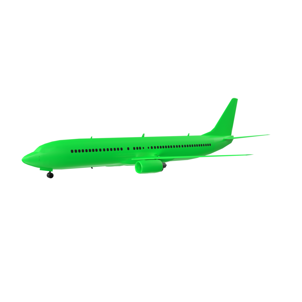 avión aislado en transparente png