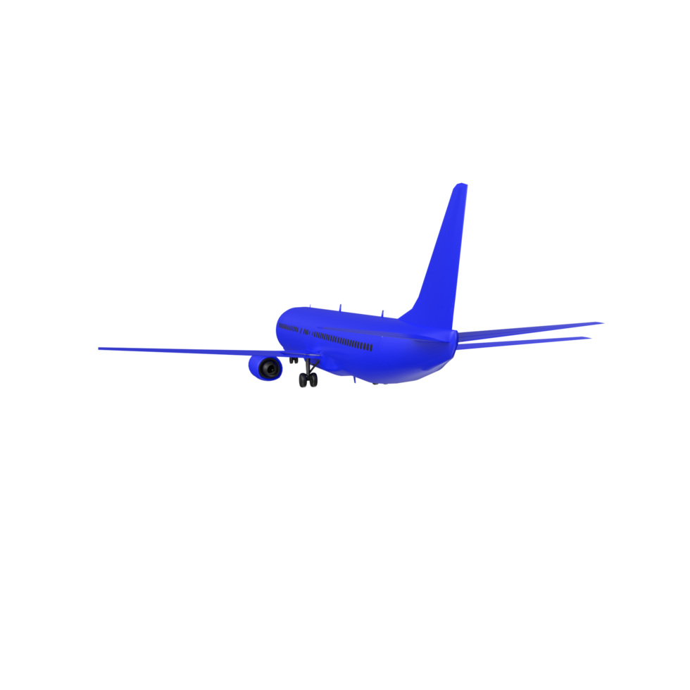 avión aislado en transparente png