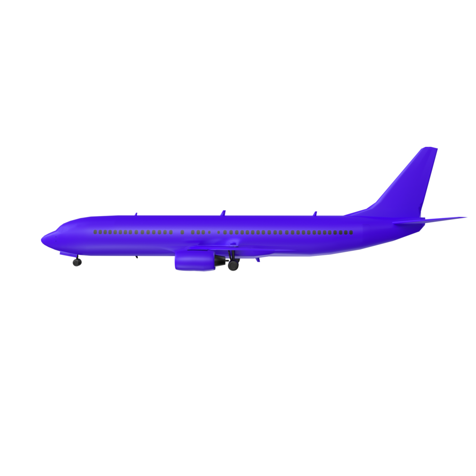 avión aislado en transparente png