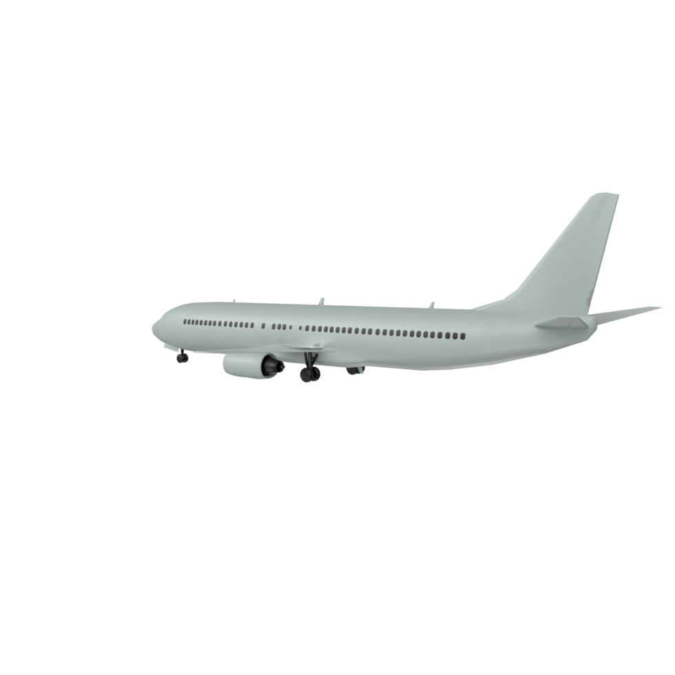 avión aislado en transparente png