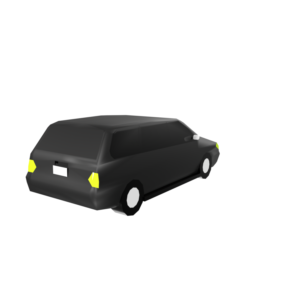 Car isolated on transparent png