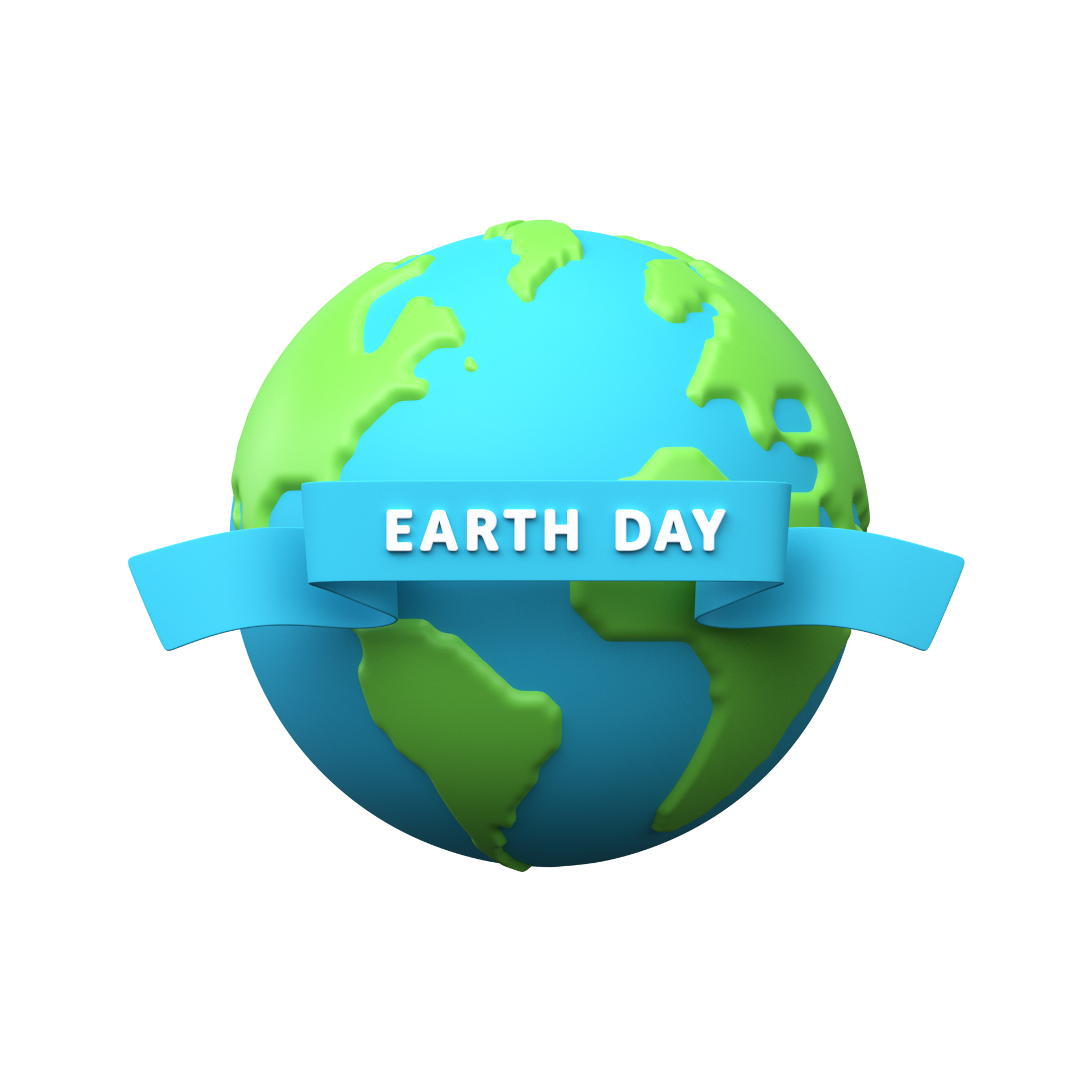 Free Earth Day illustration. Earth Day, 22 April. 3d illustration ...