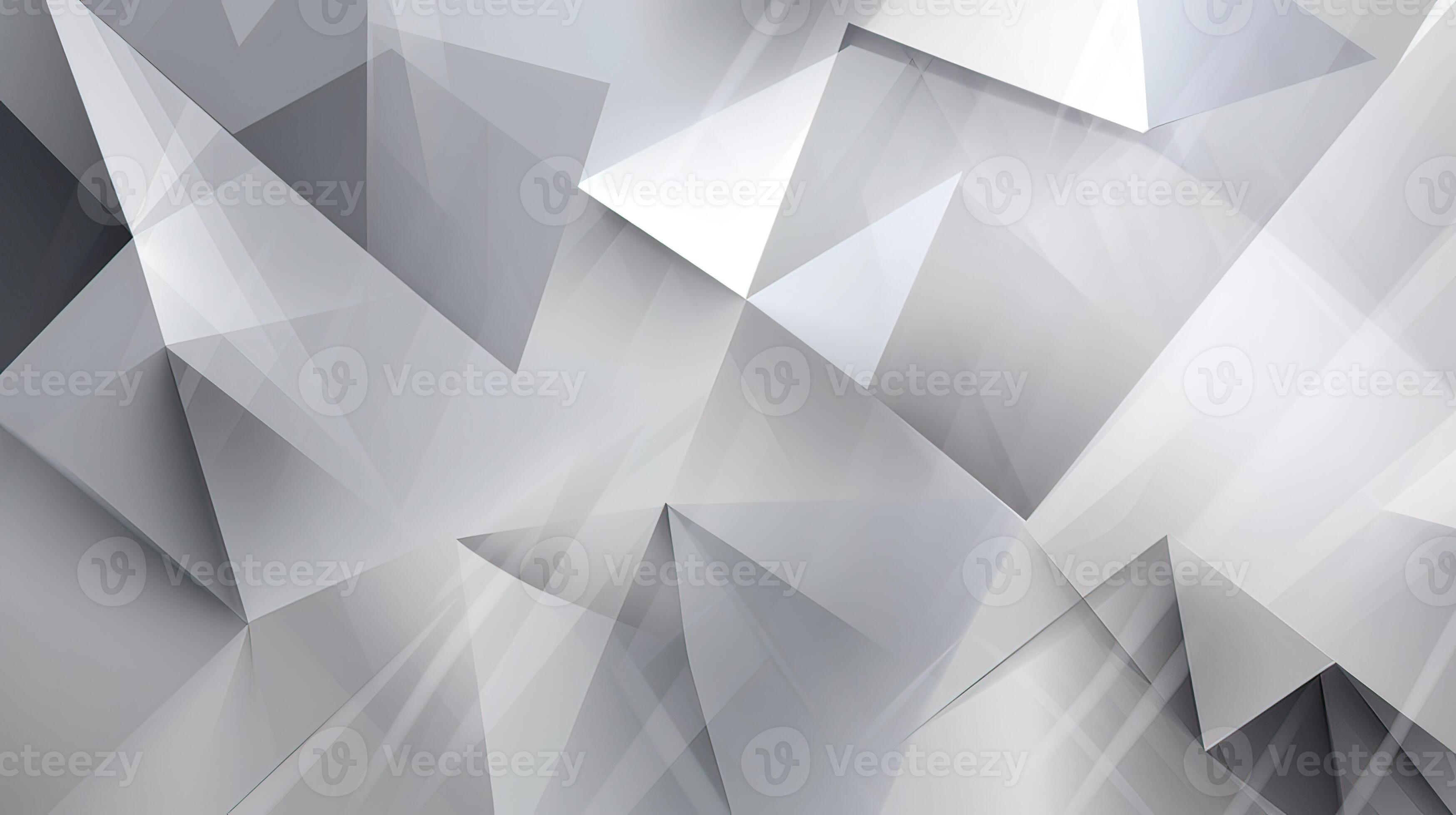 White and grey geometric abstract background. Design concept