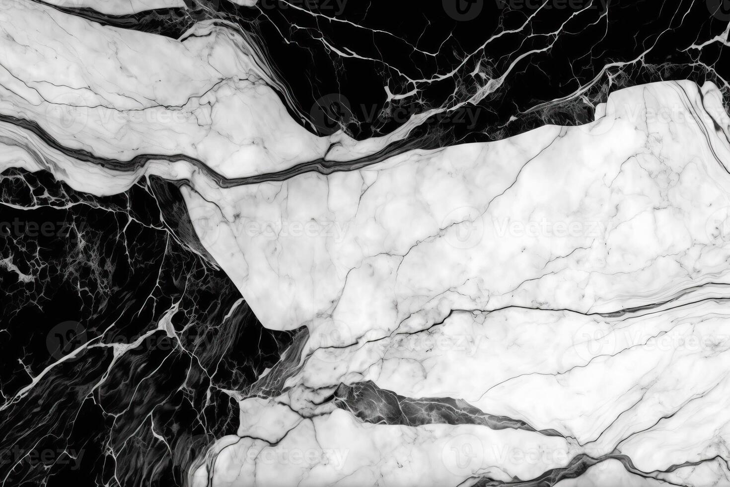 lujo mármol textura antecedentes blanco negro. natural Roca color material modelo generativo ai foto