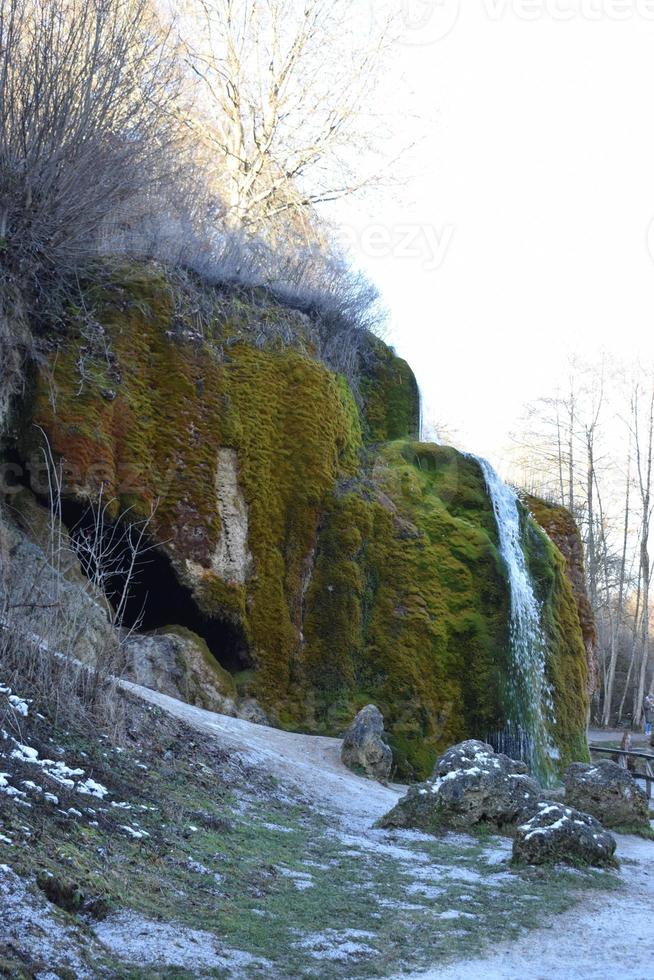 Growing Waterfall in the Eifel, Dreimuhlenwasserfall photo