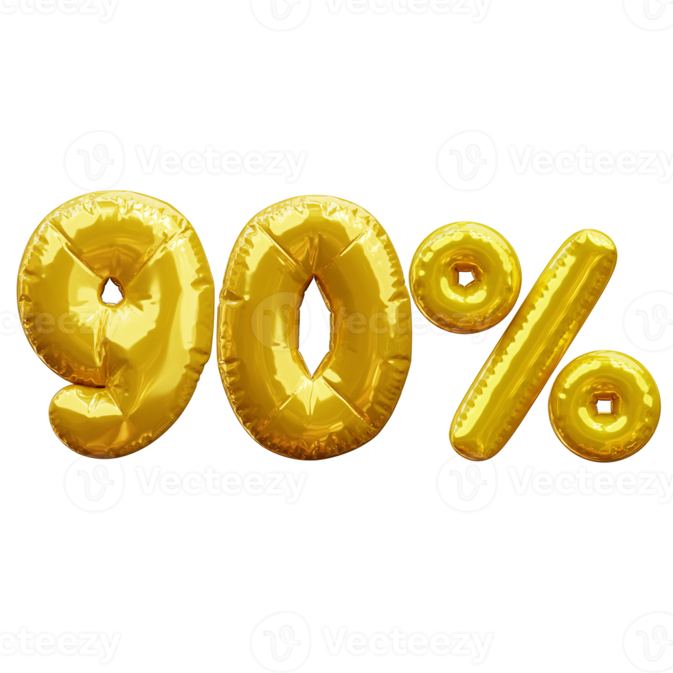 90 procent rabatt png