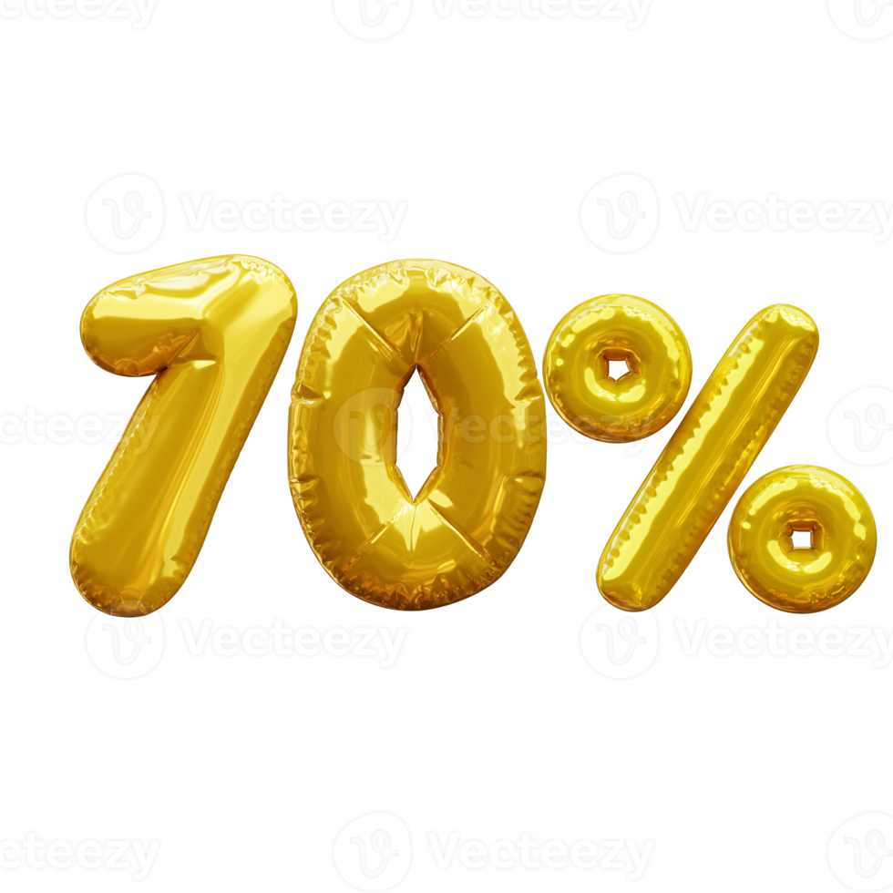 70 Percent Discount png