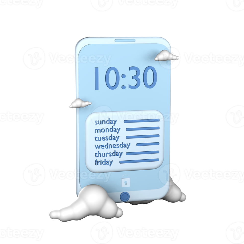 3d phone mockup object png