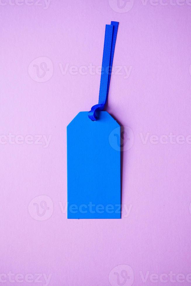 azul precio etiqueta en el rosado antecedentes foto