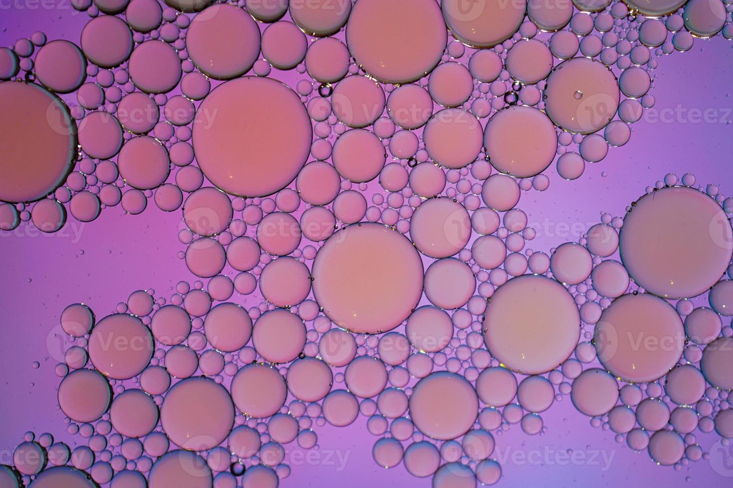 multi colored oil circles on the water, colorful background photo