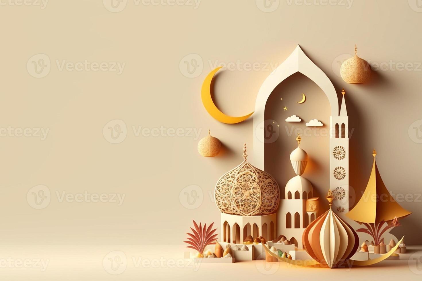 islamic background paper art style 22452611 Stock Photo at Vecteezy