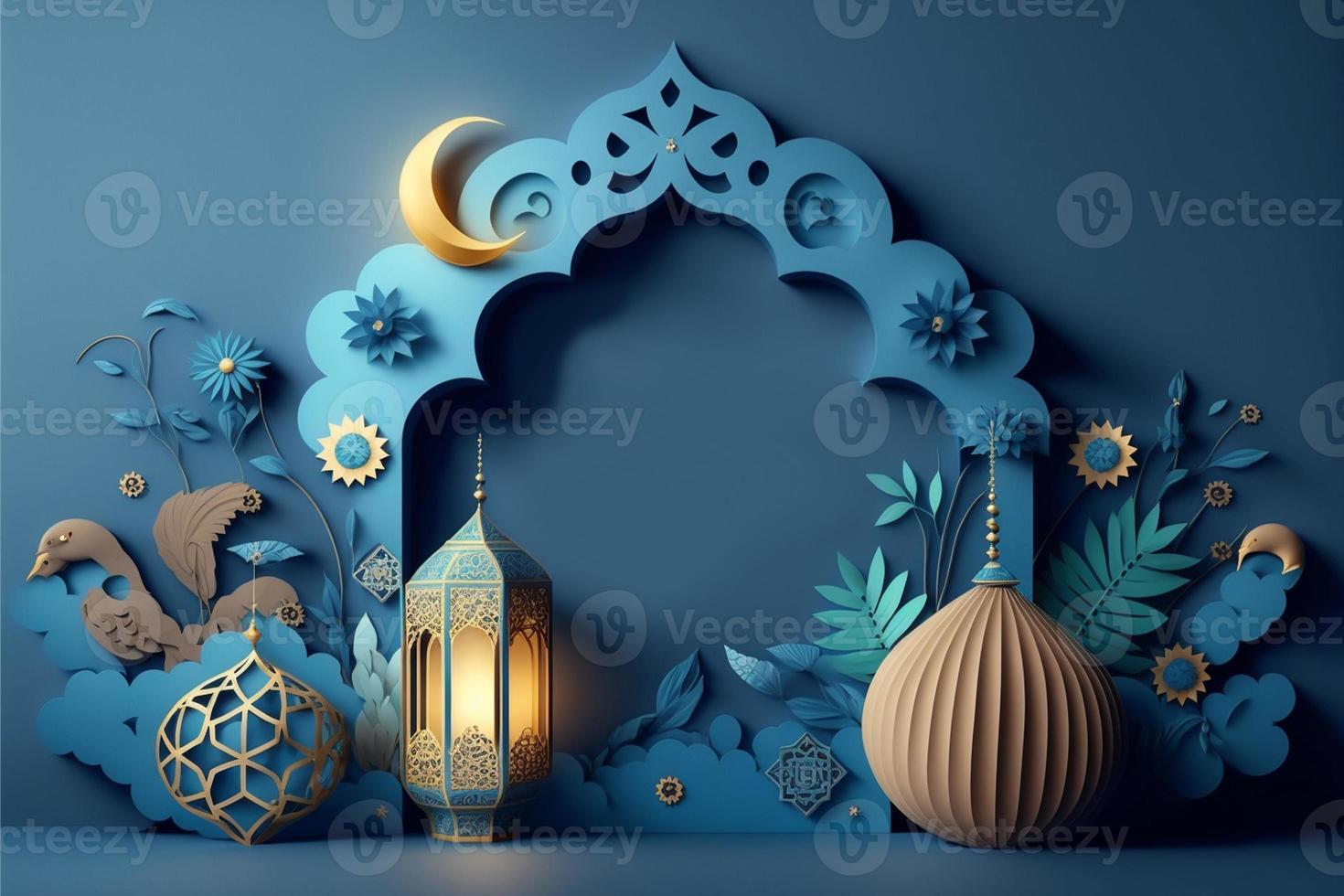 islamic background paper art style 22452633 Stock Photo at Vecteezy