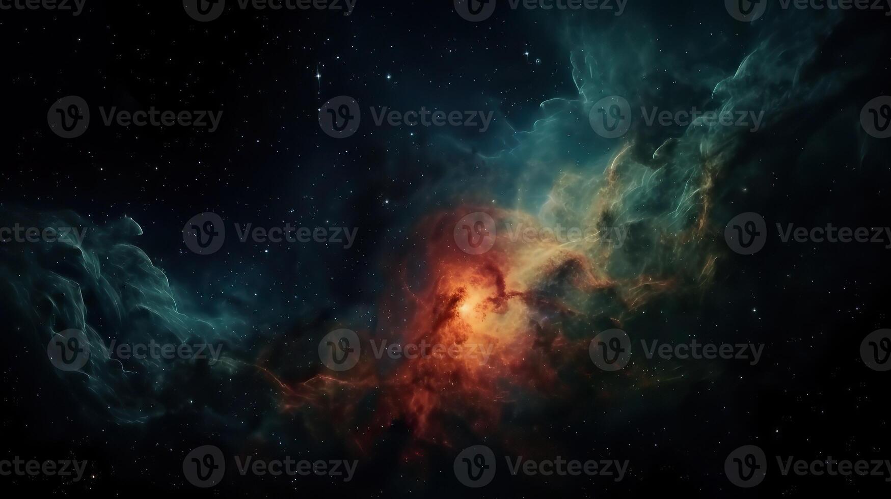 Galaxy and Nebula. Abstract space background. Endless universe with stars and galaxies in outer space. Cosmos art. photo