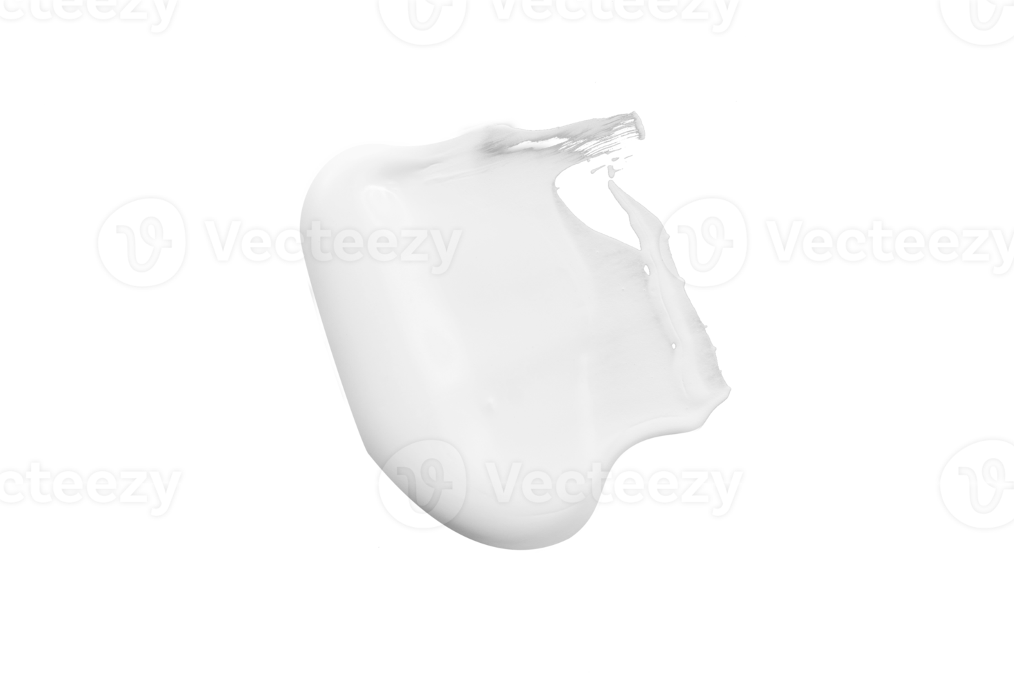white cream isolated for element png