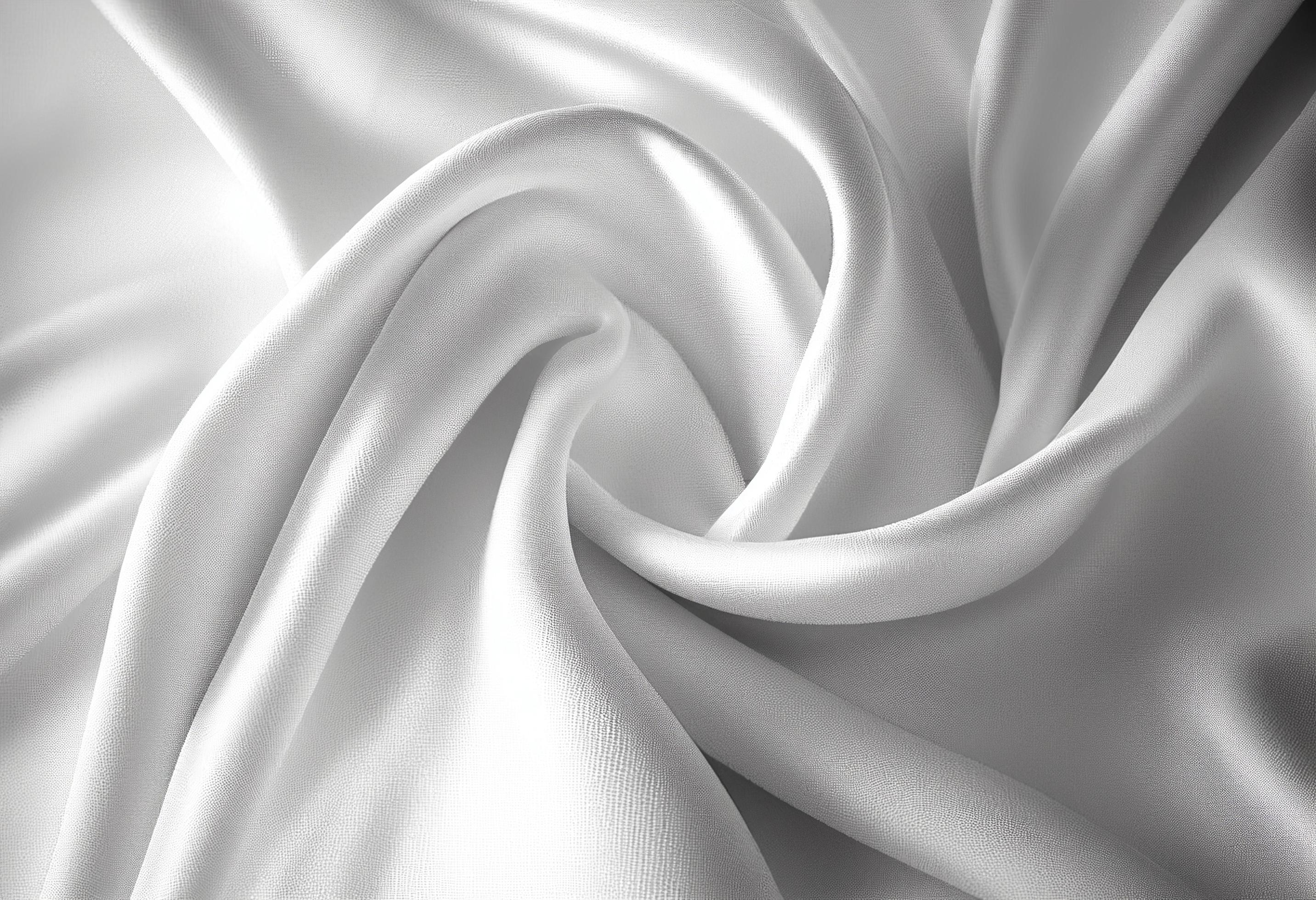 white satin fabric texture background with copy space for text or image