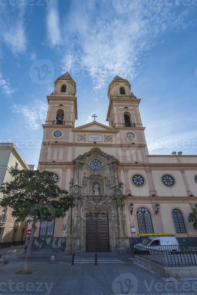 cadiz un Puerto ciudad en Andalucía en Sur oeste España y diferente ciudad puntos de vista foto