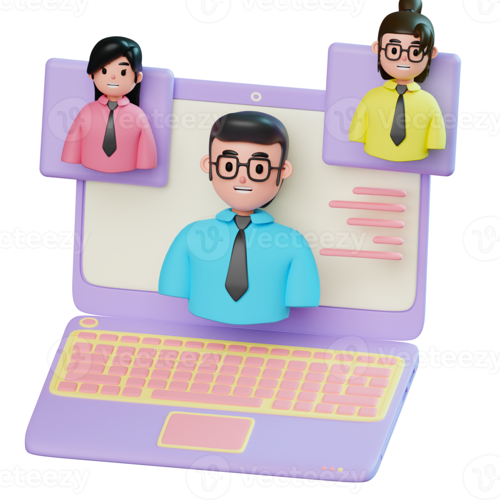 3d Business Meeting png
