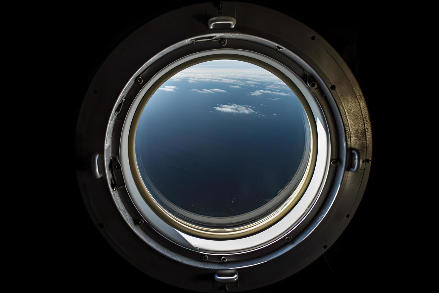 Airplane Window Porthole photo