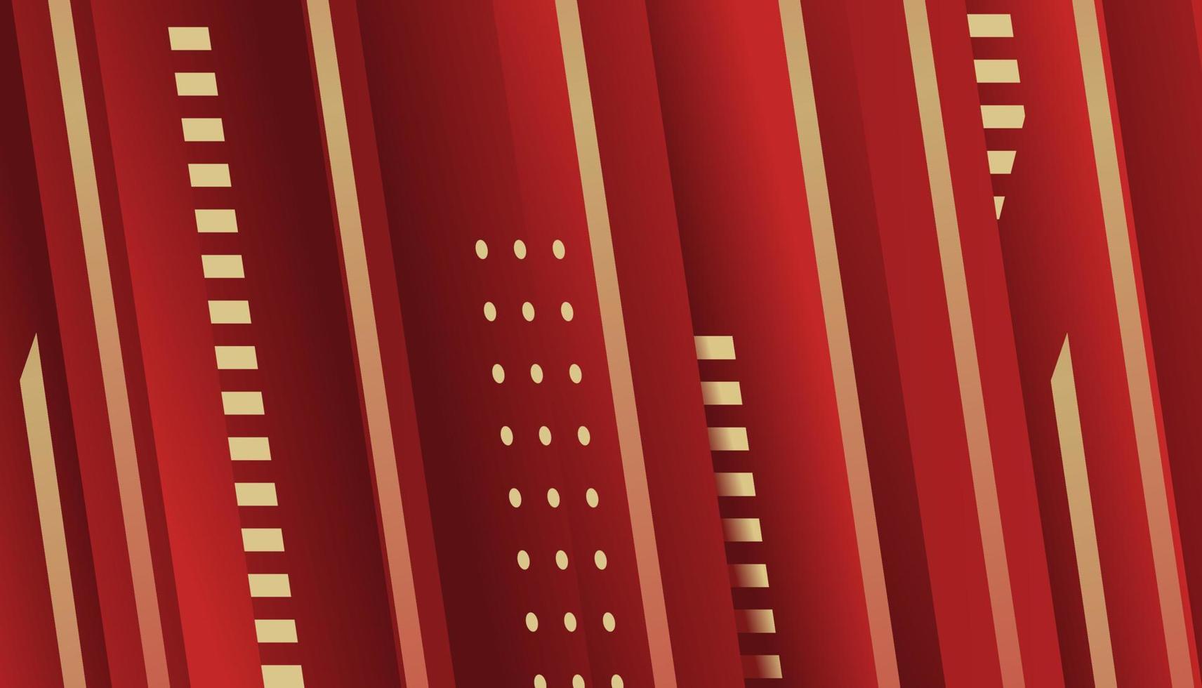 modern red geometric plain banner background vector