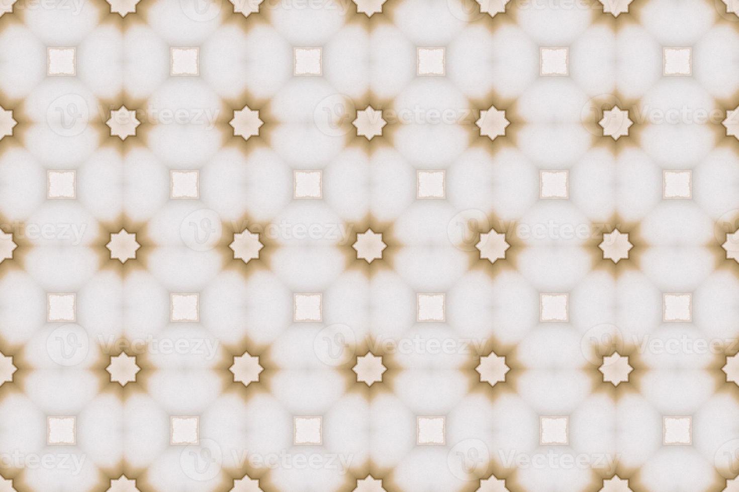 decorating geometric flower shapes and pattern background photo