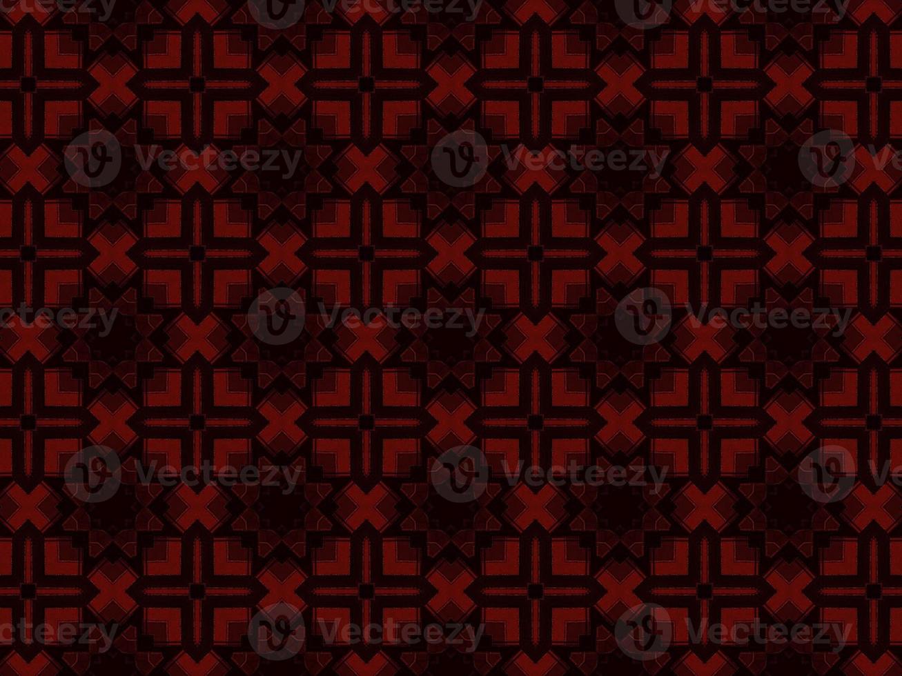 geometric flower shapes pattern background photo