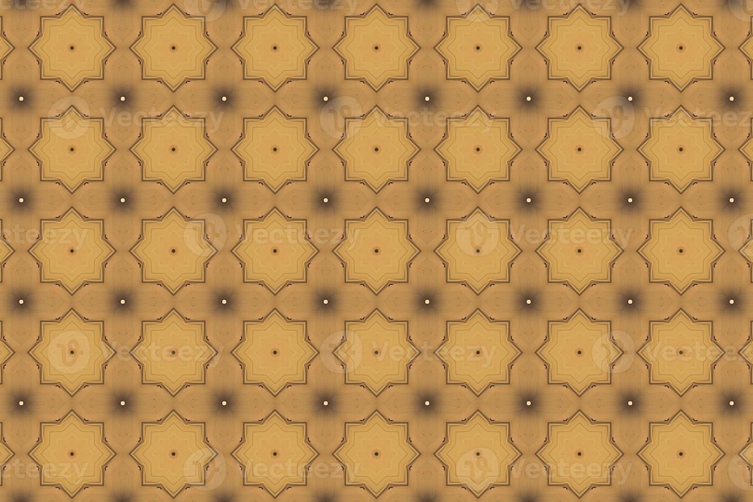 decorating geometric flower shapes and pattern background photo