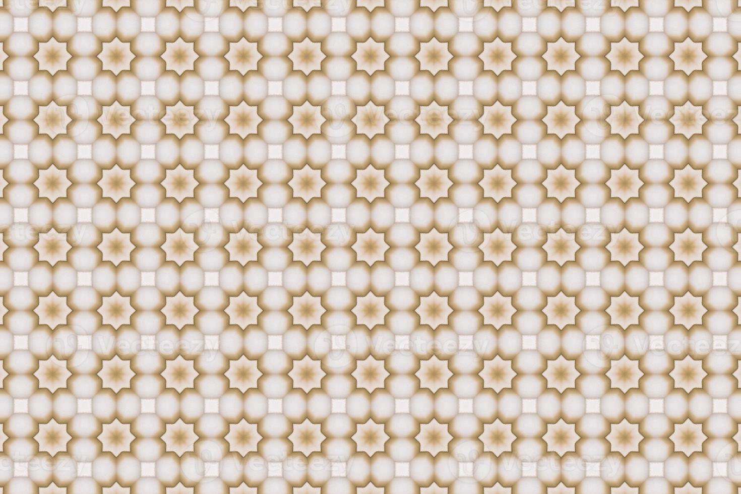 decorating geometric flower shapes and pattern background photo