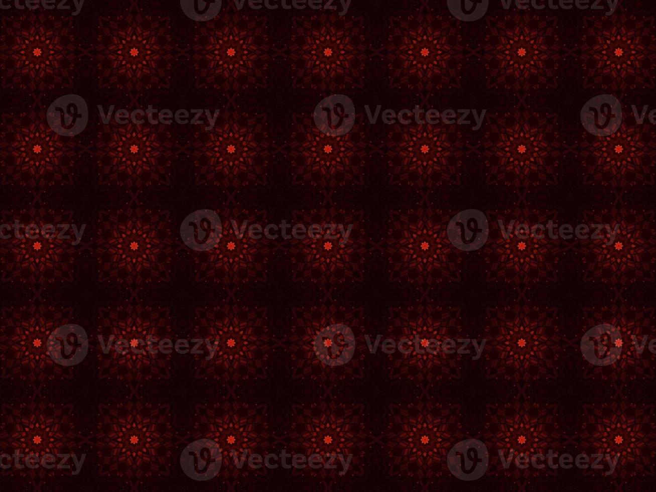 decorating geometric flower shapes and pattern background photo