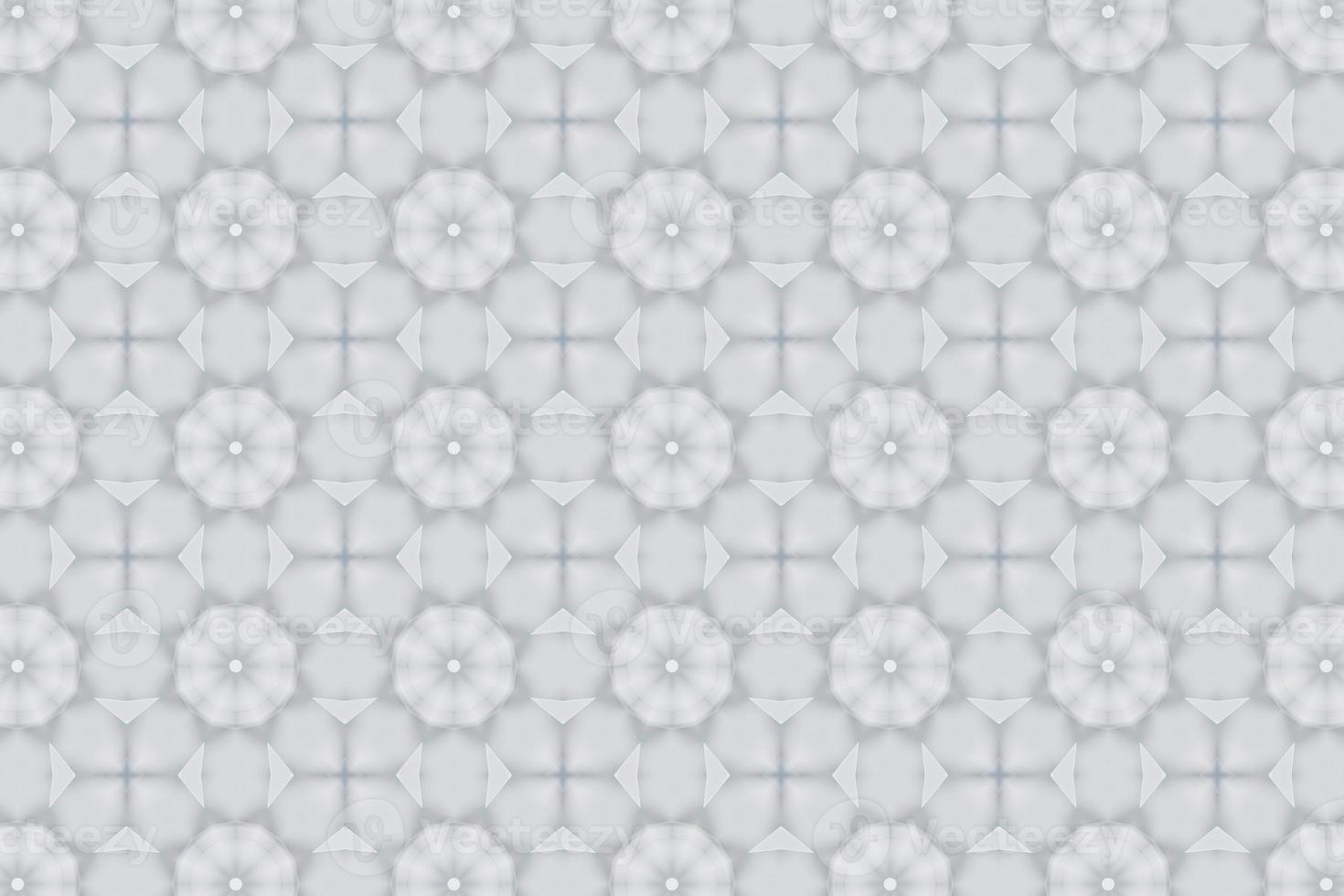 decorating geometric flower shapes and pattern background photo