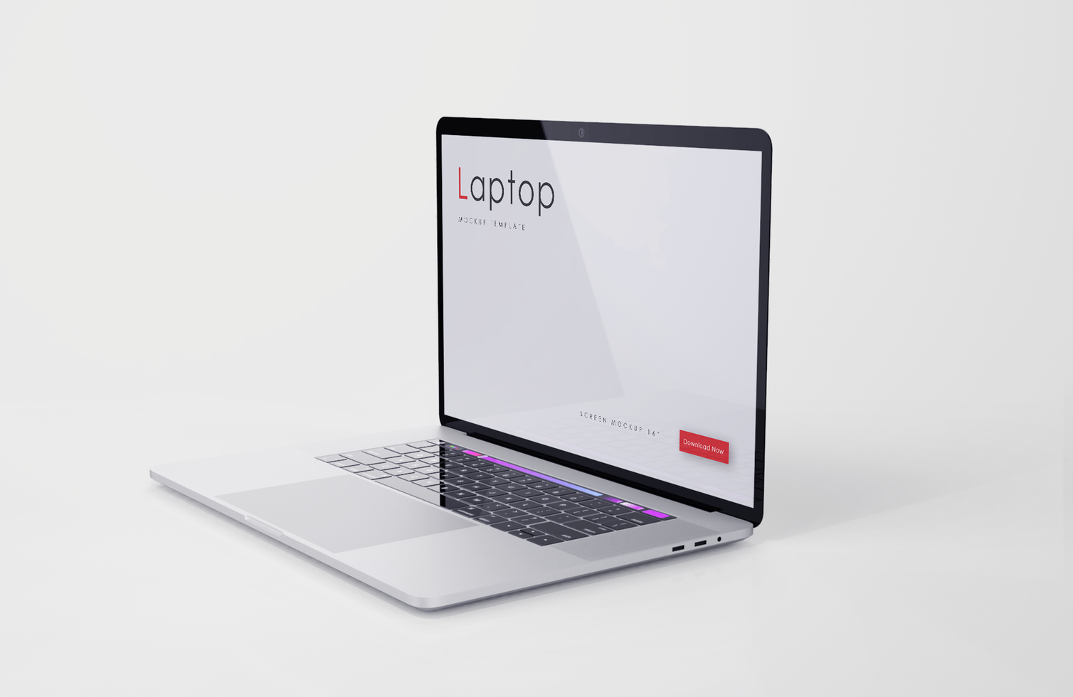 Macbook pro mockup psd