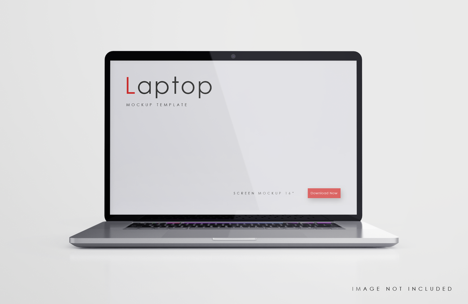 MacBook Profi Attrappe, Lehrmodell, Simulation psd