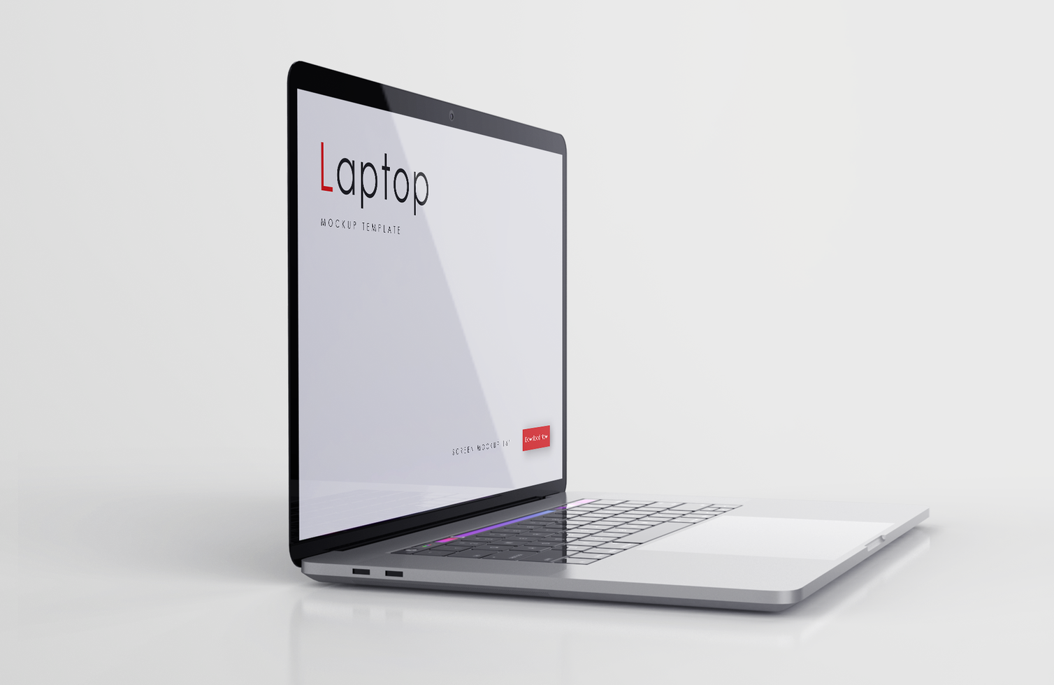 Macbook pro mockup psd