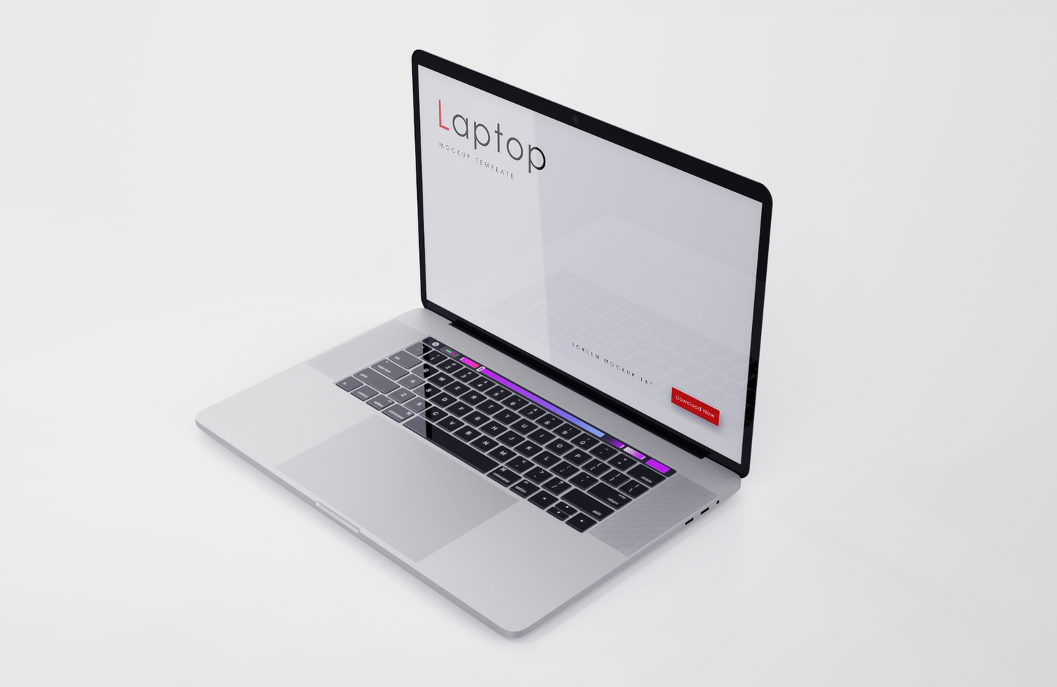 Macbook pro mockup psd