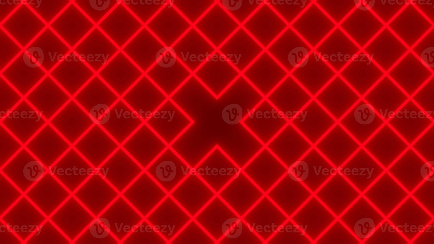 3D rendering red laser pattern background photo