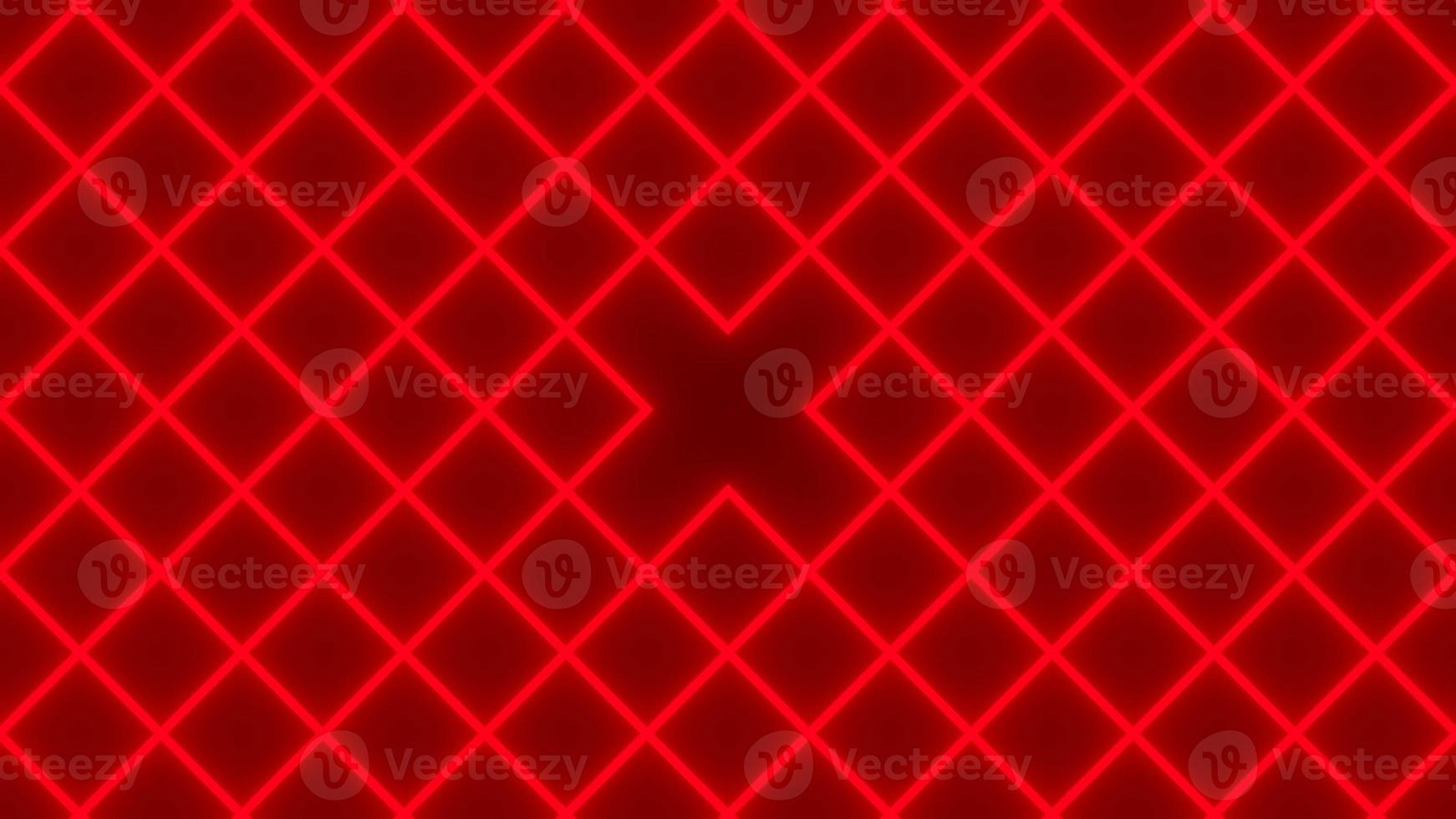 3D rendering red laser pattern background photo