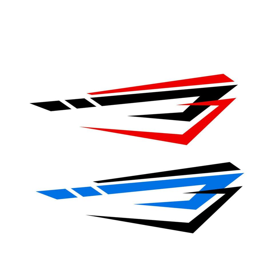 racing car sticker design vector. sports car stickers vector