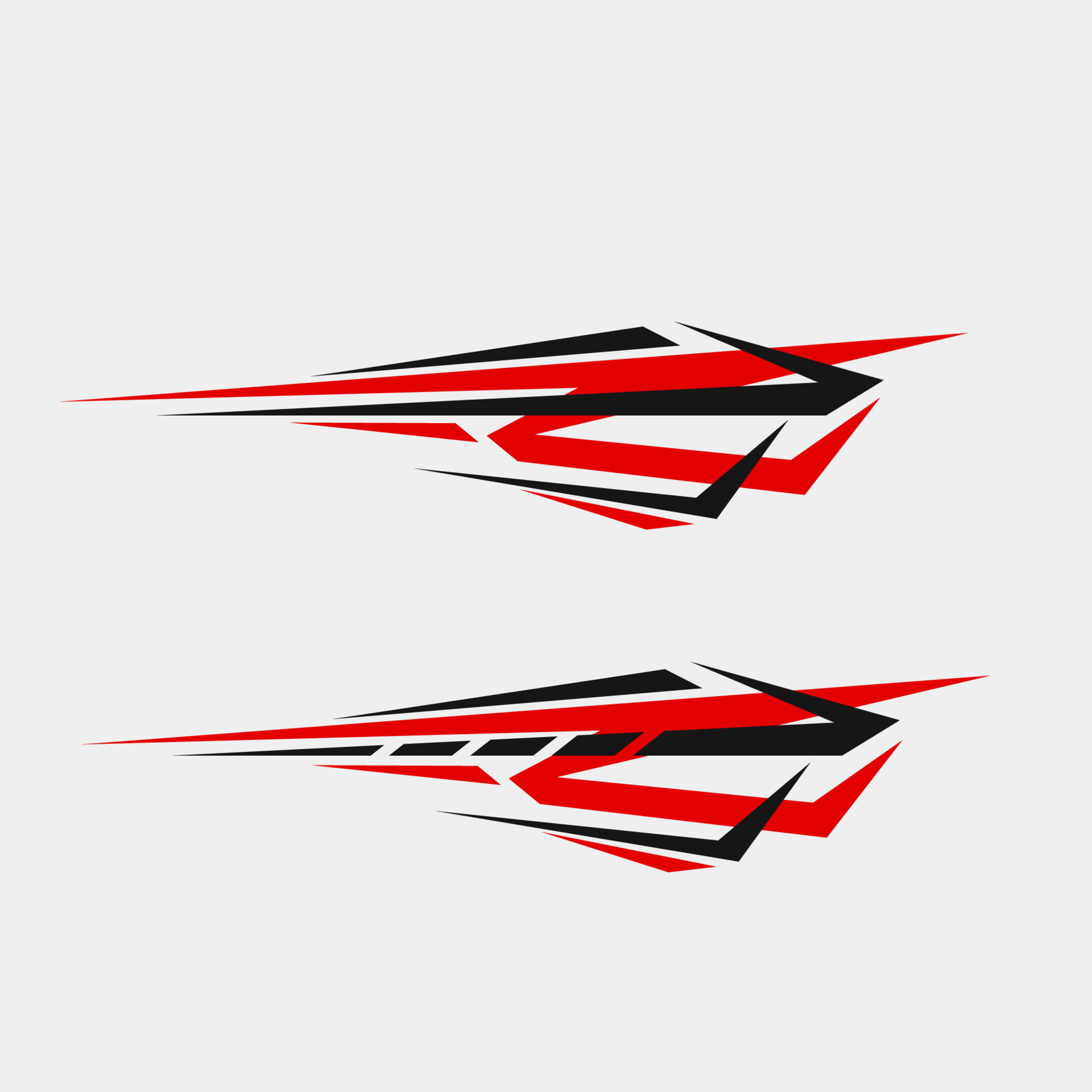 racing car sticker design vector. sports car stickers 22457466 Vector