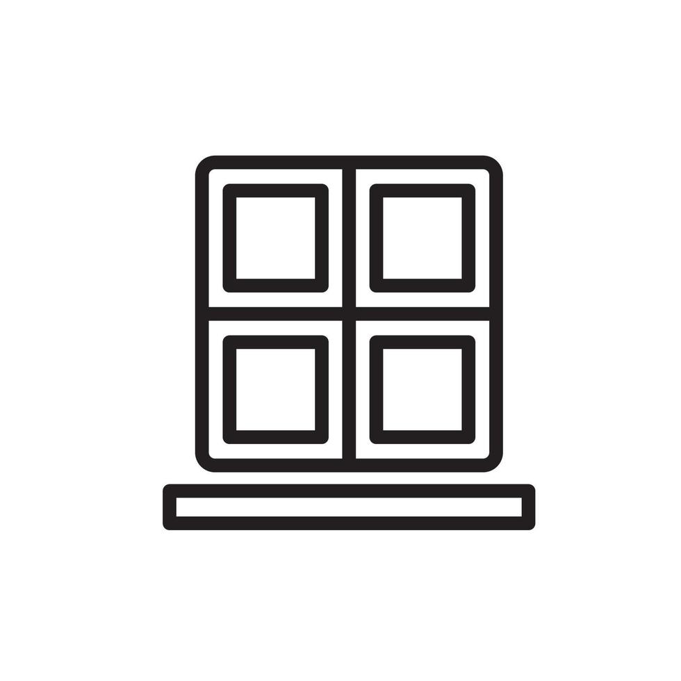 window icon adobe X1 vector