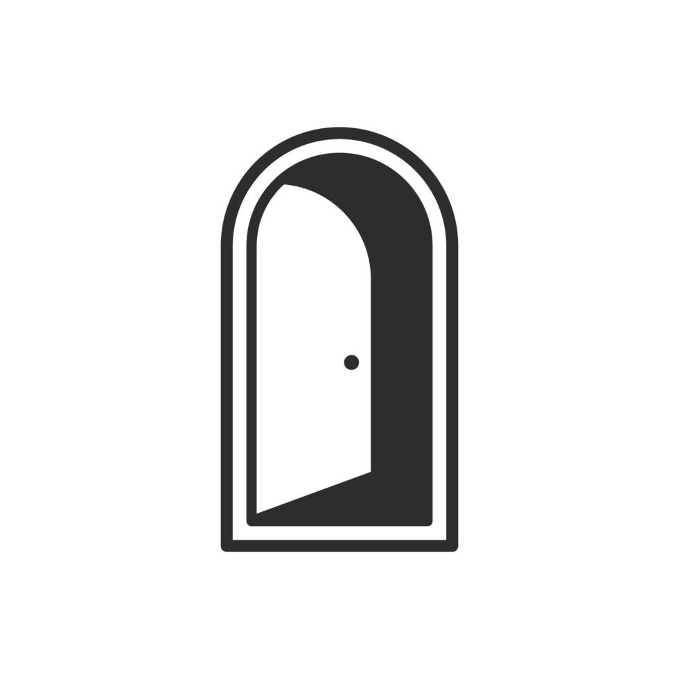 puerta icono adobe x1 vector