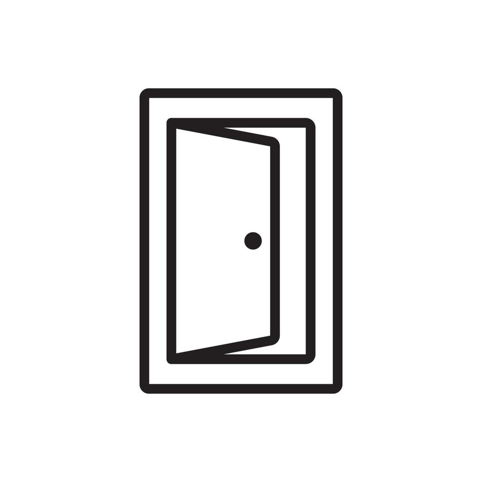 door icon adobe X1 vector