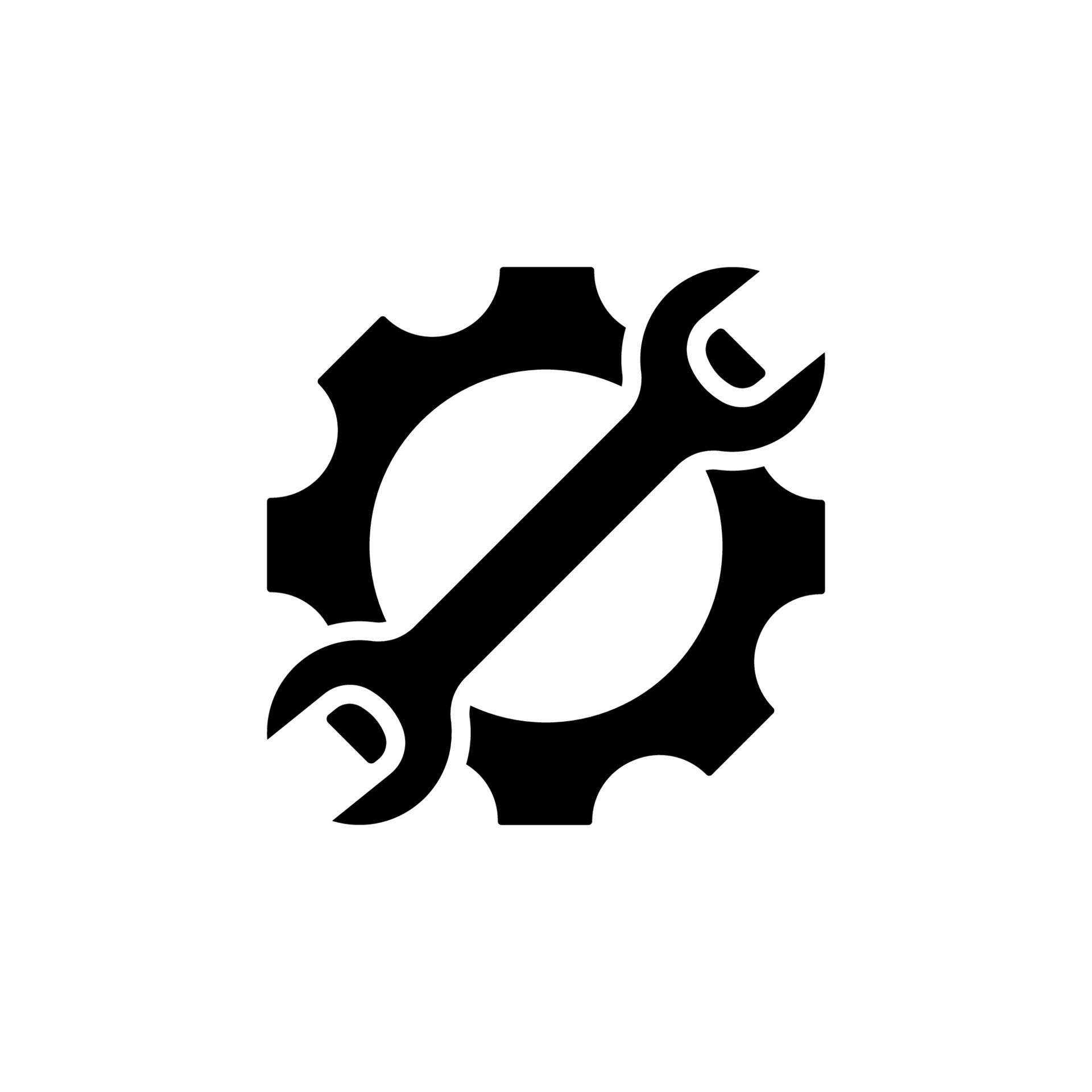 wrench and gear icon vector illustration design 22458813 Vector Art at Vecteezy