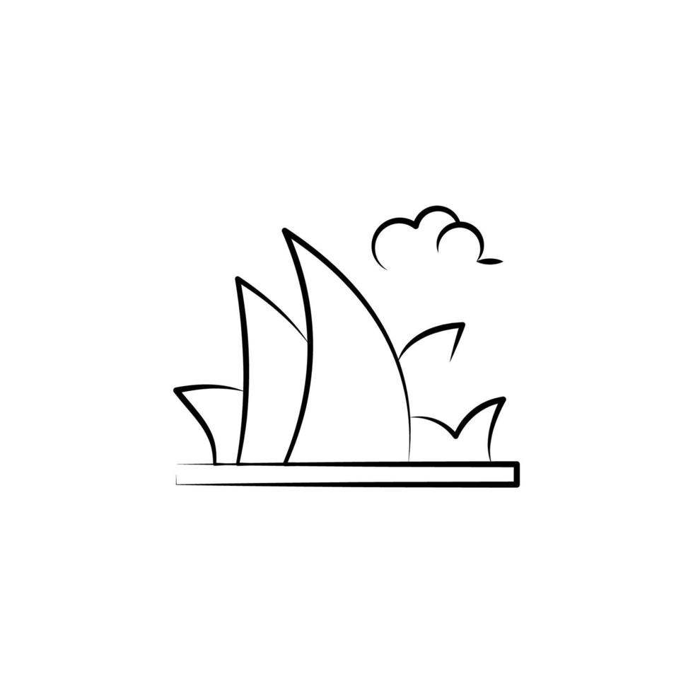 Australia vector icono