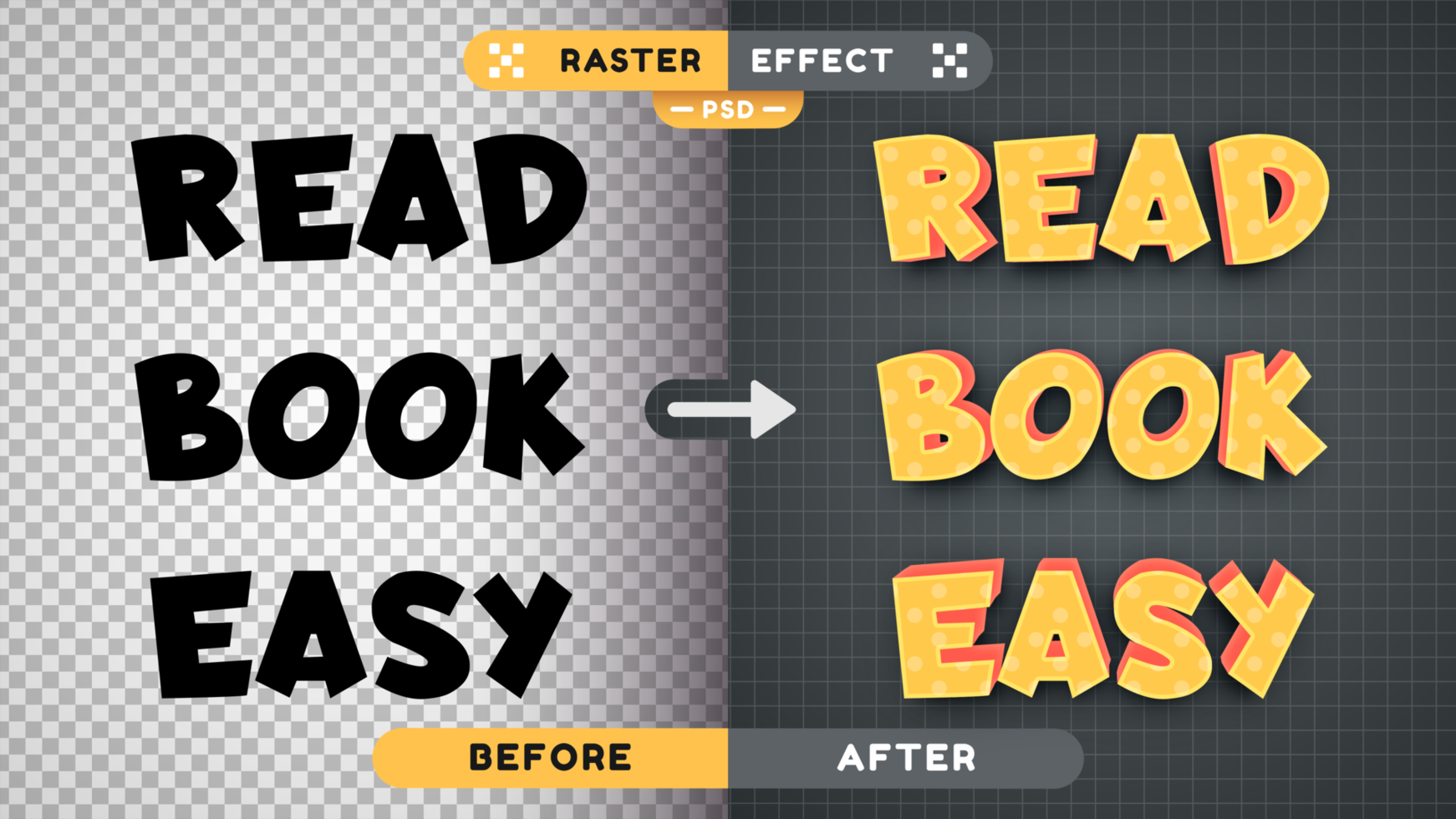 Easy School - Editable Text Effect,  Font Style psd
