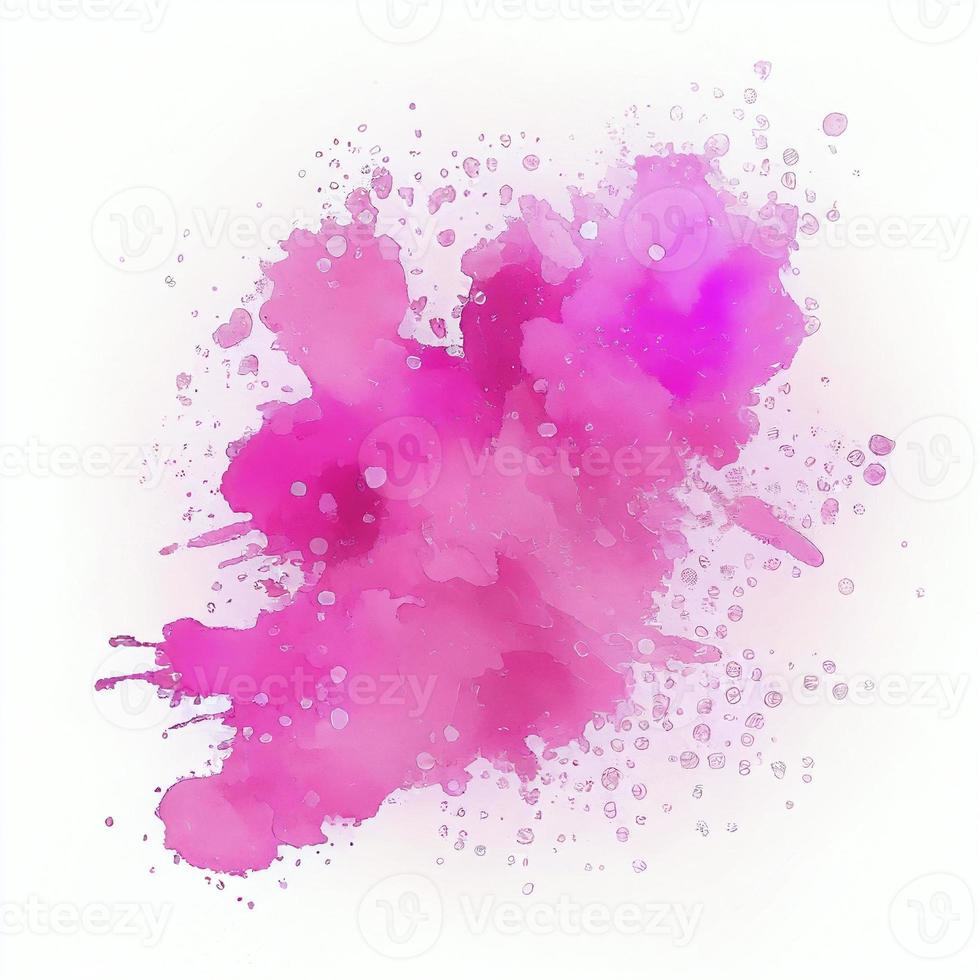 pink stains background, watercolor, ai generation photo