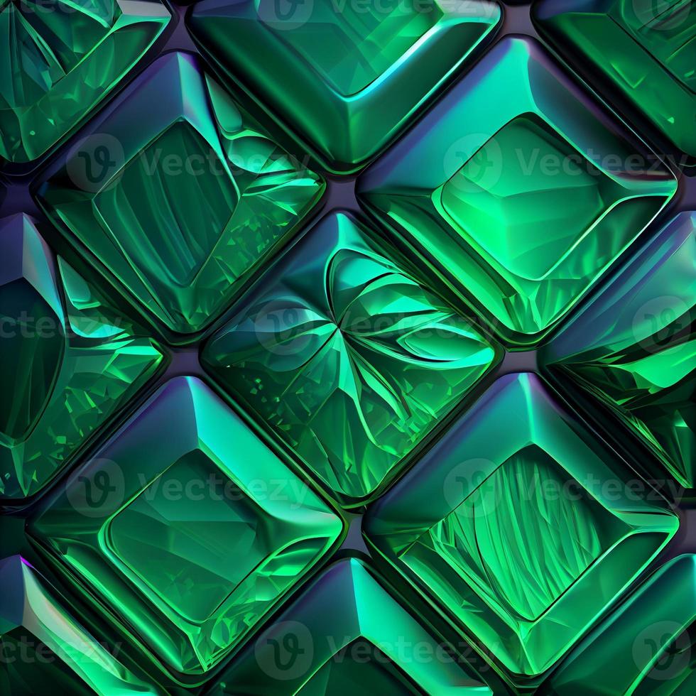 Stone emerald background texture, ai generation. photo