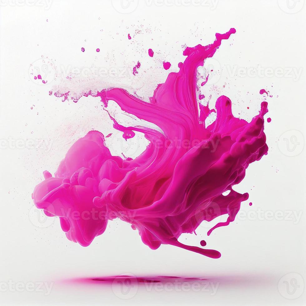 pink stains background, powder, ai generation photo